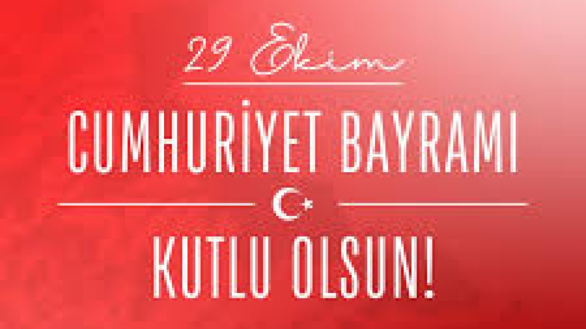 29 Ekim Cumhuriyet Bayramı Kutlaması